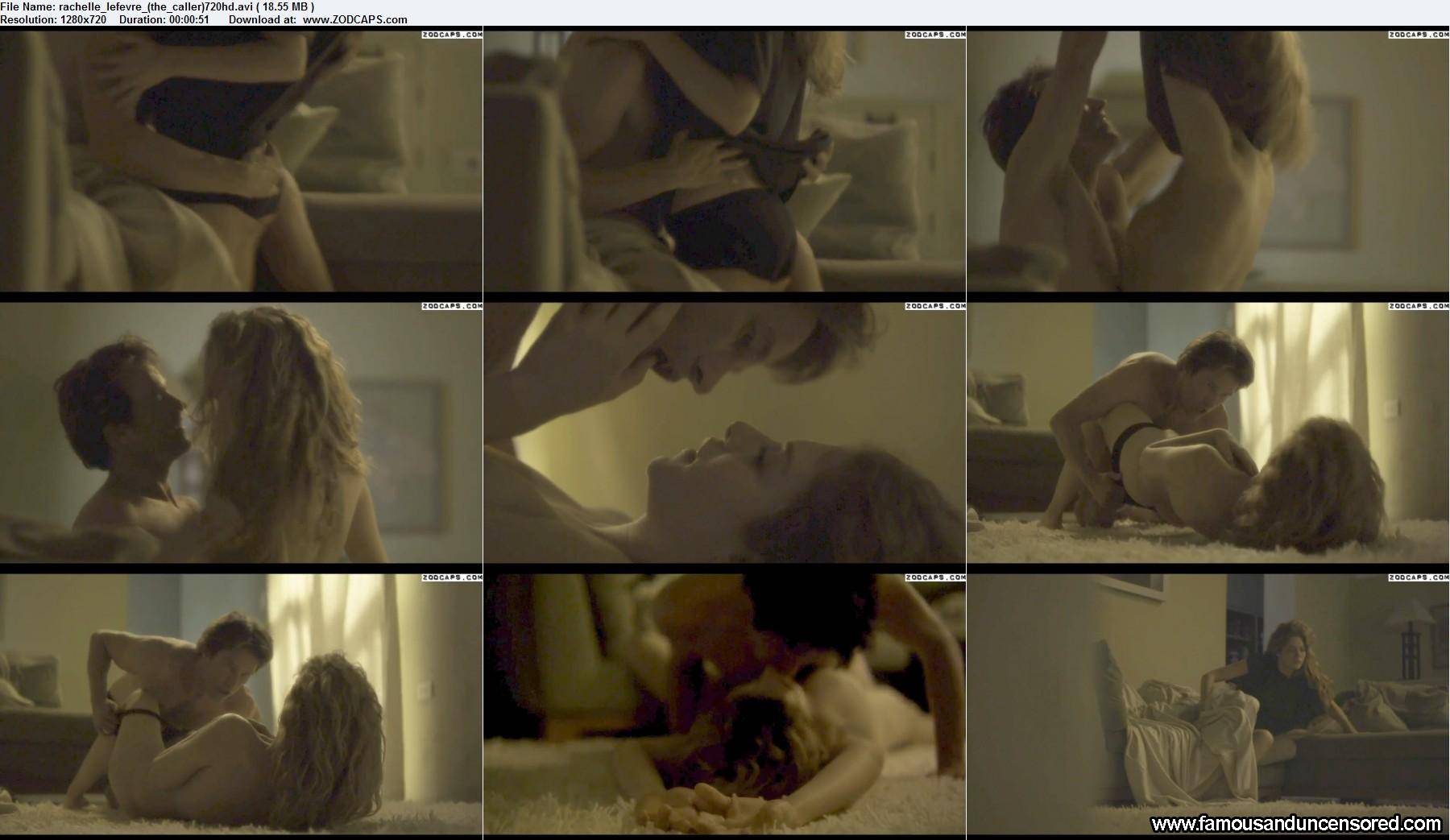 Naked Rachelle Lefevre In The Caller