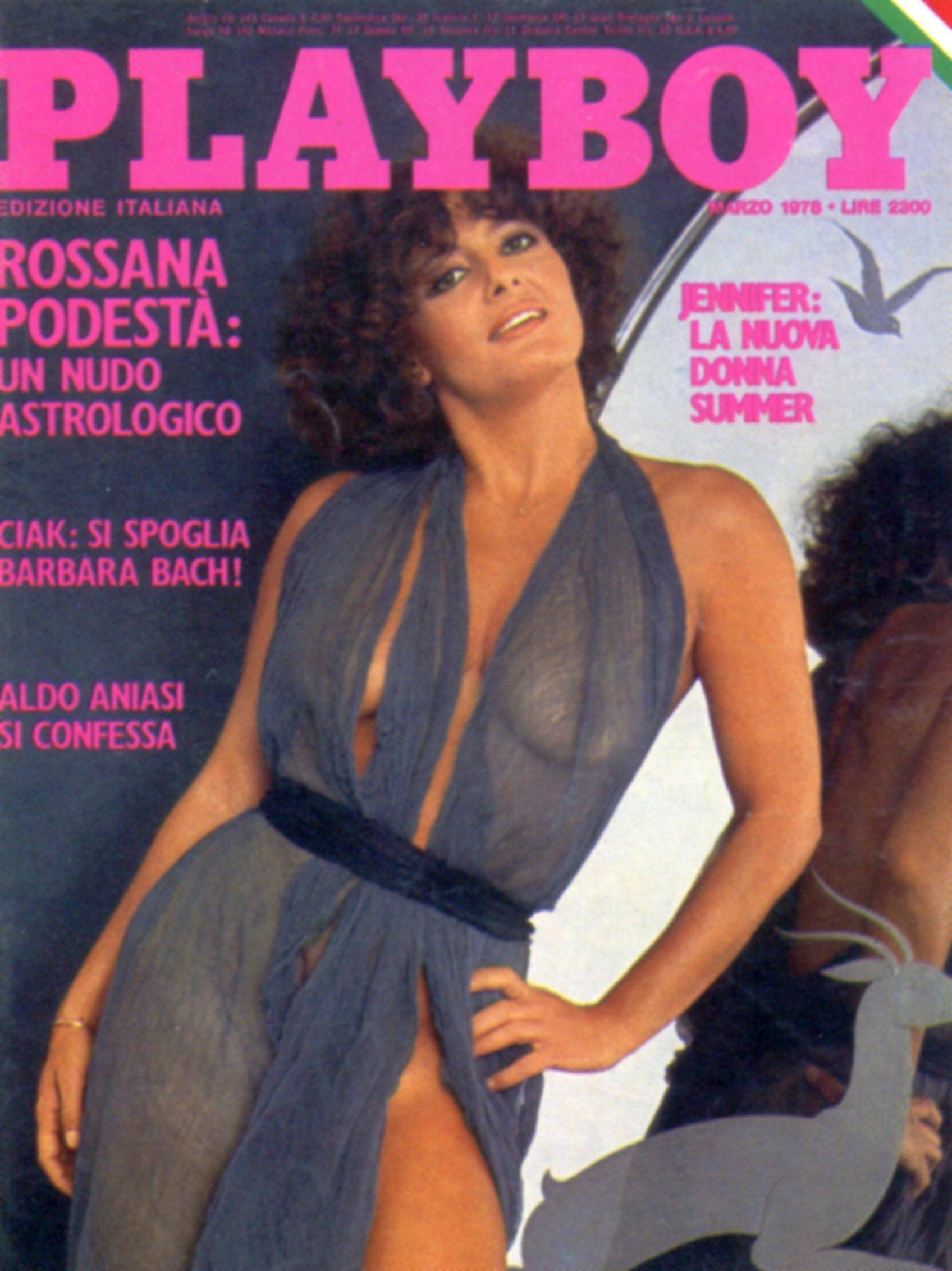 Nude rossana podesta Playboy Magazine