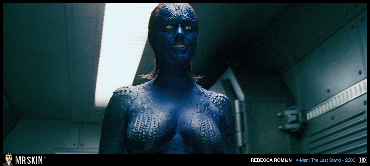 Naked Rebecca Romijn In X Men The Last Stand