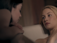 Nude appearance of Sarah Gadon in The Moth Diaries (2011)