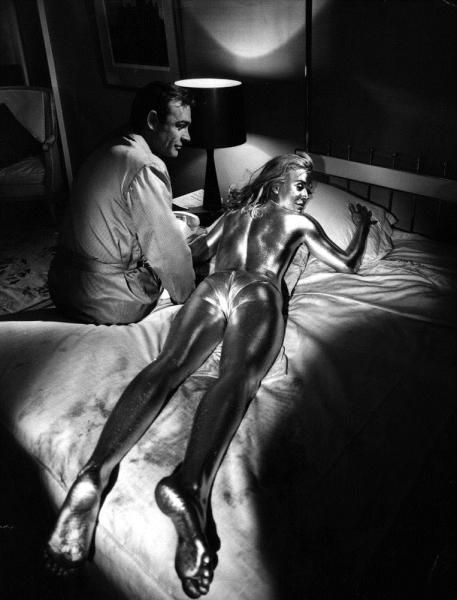 Naked Shirley Eaton In Goldfinger 6246