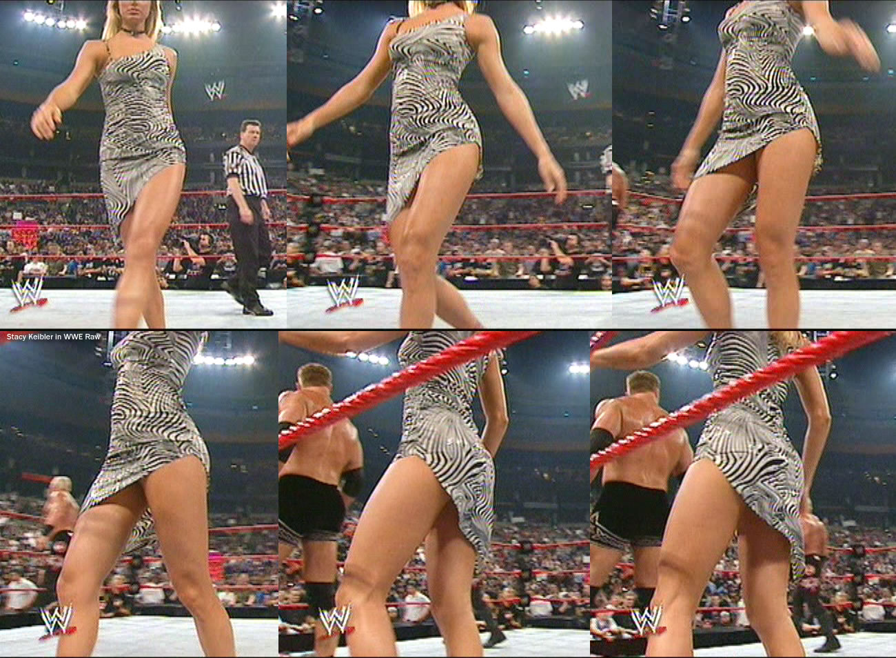 Stacy Keibler Shows Her Ass To The Crowd Imgur My XXX Hot Girl.