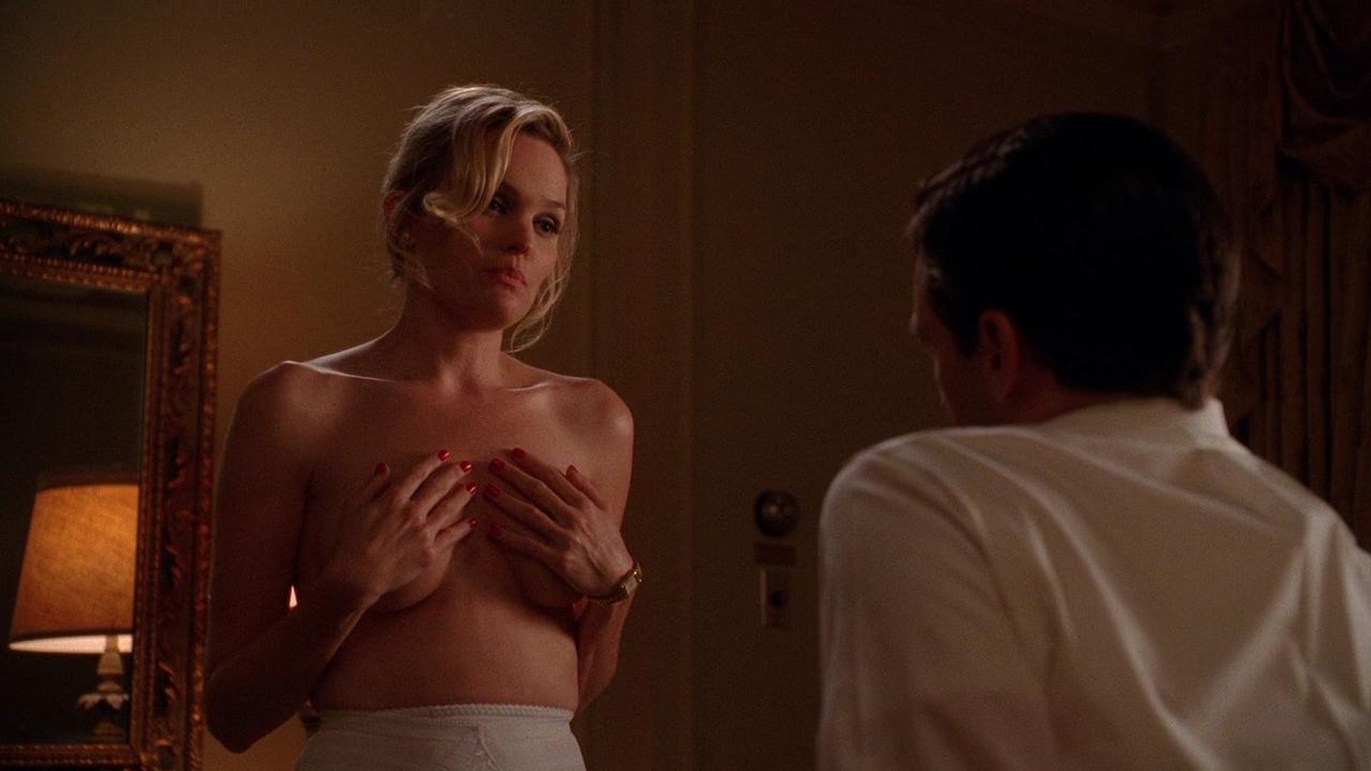 Naked Sunny Mabrey In Mad Men