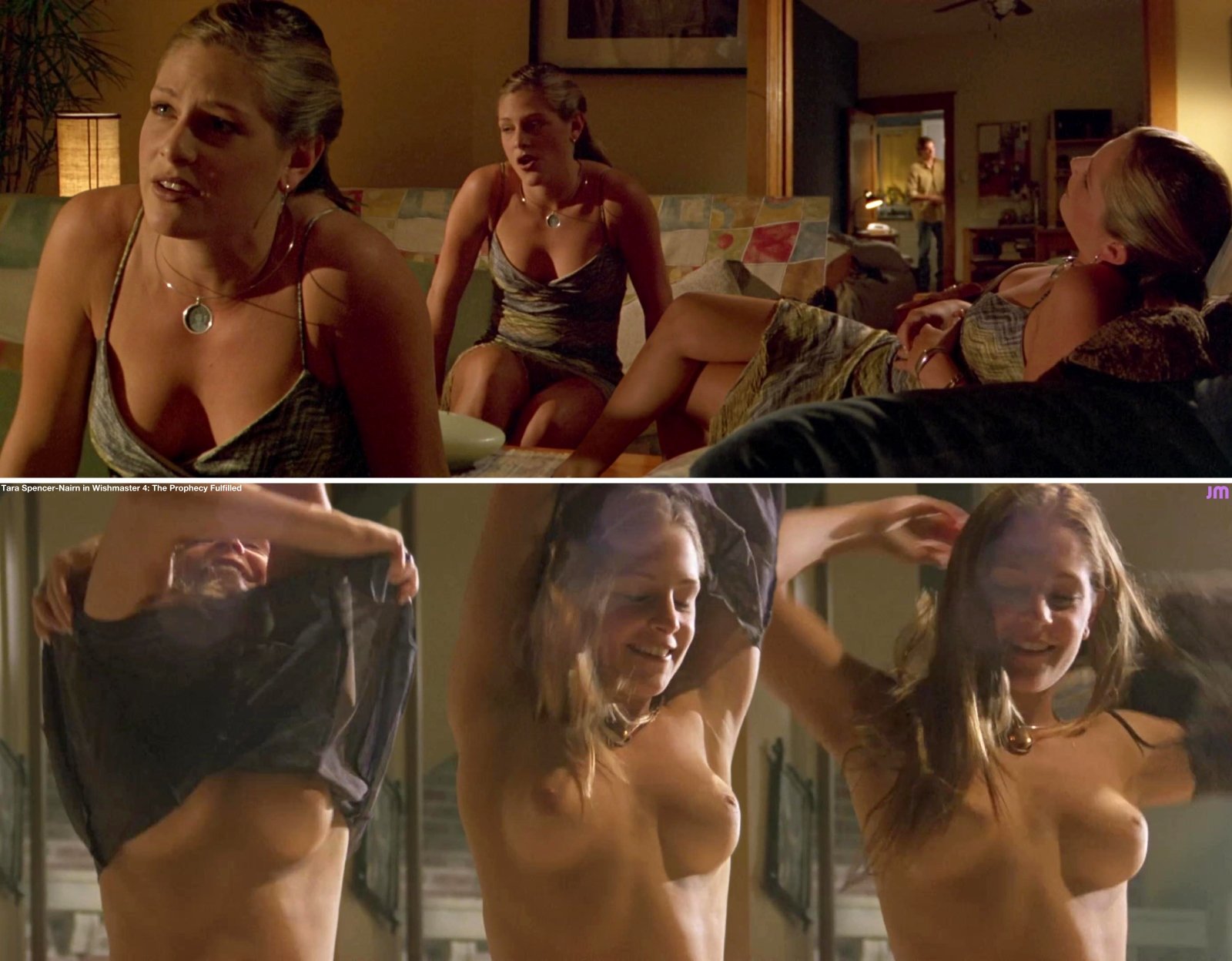 Naked Tara Spencer Nairn In Wishmaster 4 The Prophecy Fulfilled 