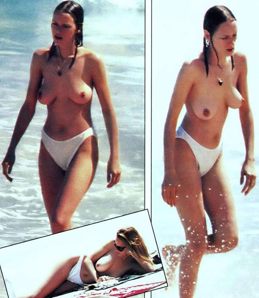 Naked Uma Thurman In Beach Babes