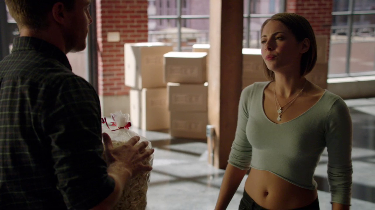 Naked Willa Holland In Arrow