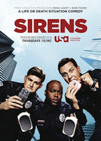Sirens (US) tv-show nude scenes