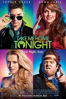 Take Me Home Tonight movie nude scenes
