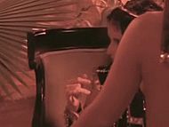 clip-The Exotic House of Wax-Cleopatra / Redhead Courtesan
