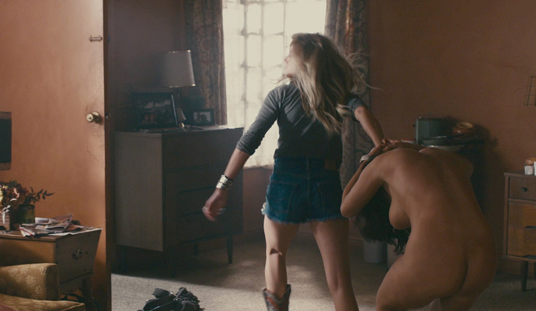 Naked Christa Campbell In Drive Angry 3d