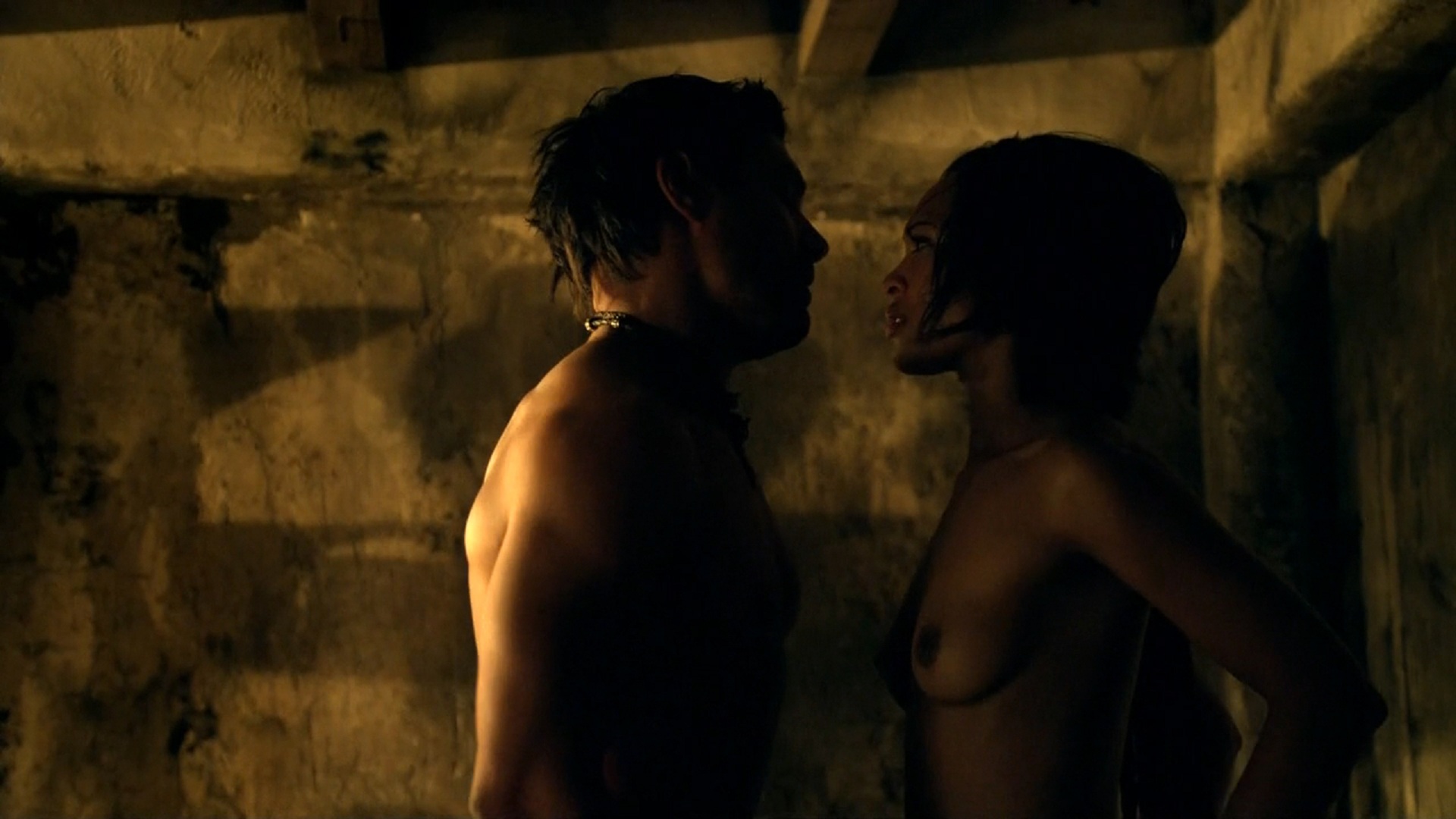Naked Cynthia Addai Robinson In Spartacus Blood And Sand