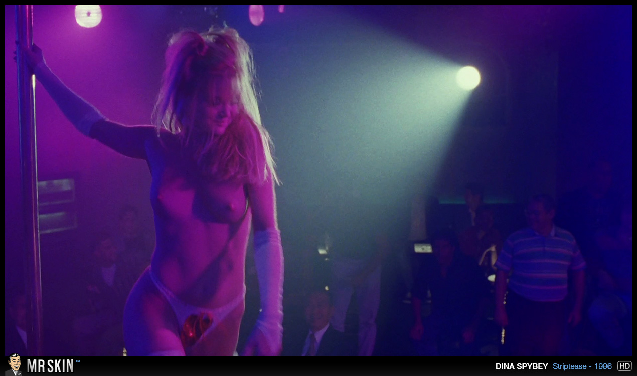Naked Dina Spybey In Striptease