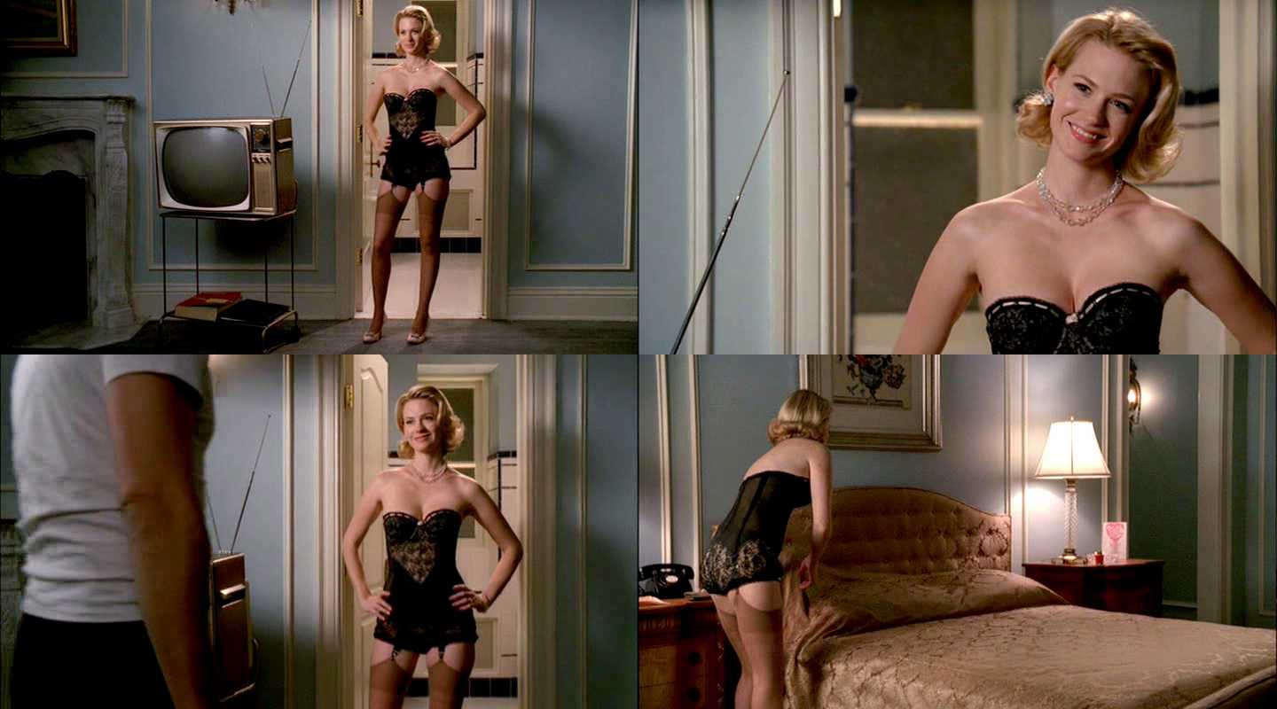 January Jones Nue Dans Mad Men