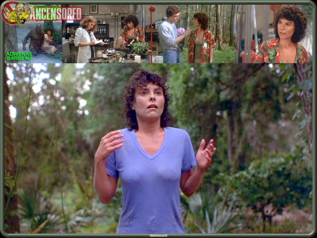 Naked Adrienne Barbeau in Swamp Thing ANCENSORED.