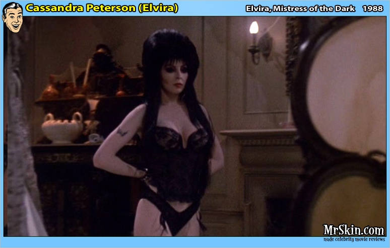 Elvira mistress of the dark topless