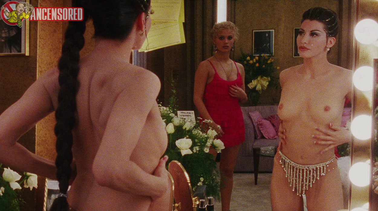 Naked Gina Gershon in Showgirls < ANCENSORED