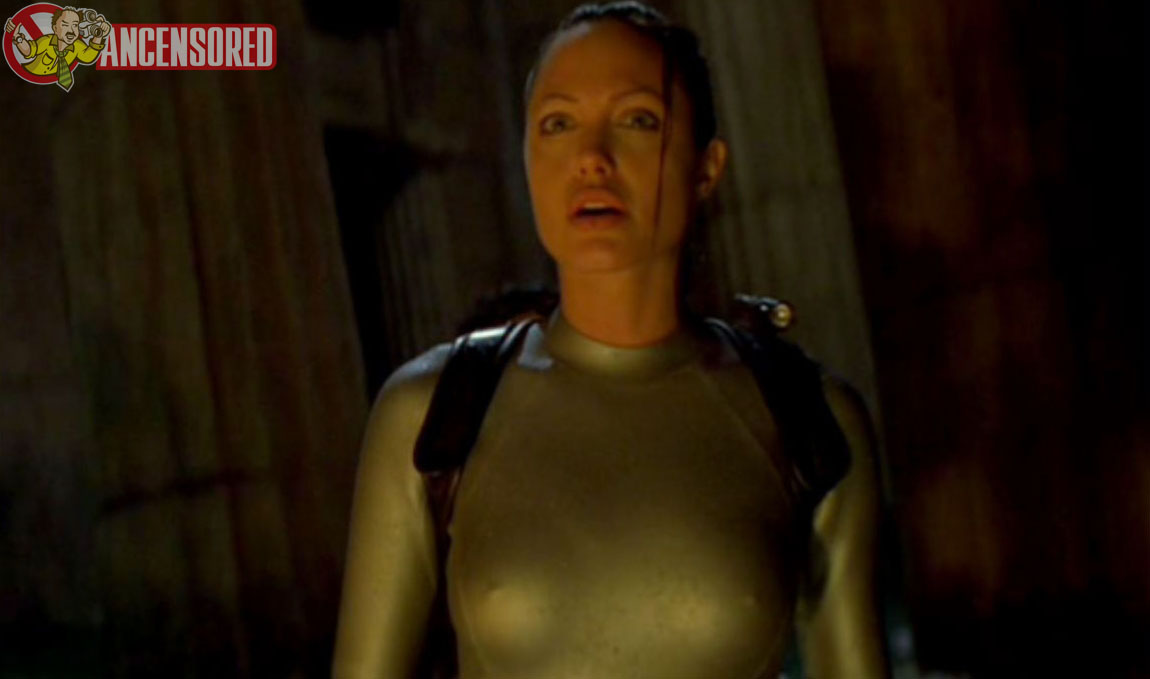 Naked Angelina Jolie In Lara Croft Tomb Raider The Cradle Of Life