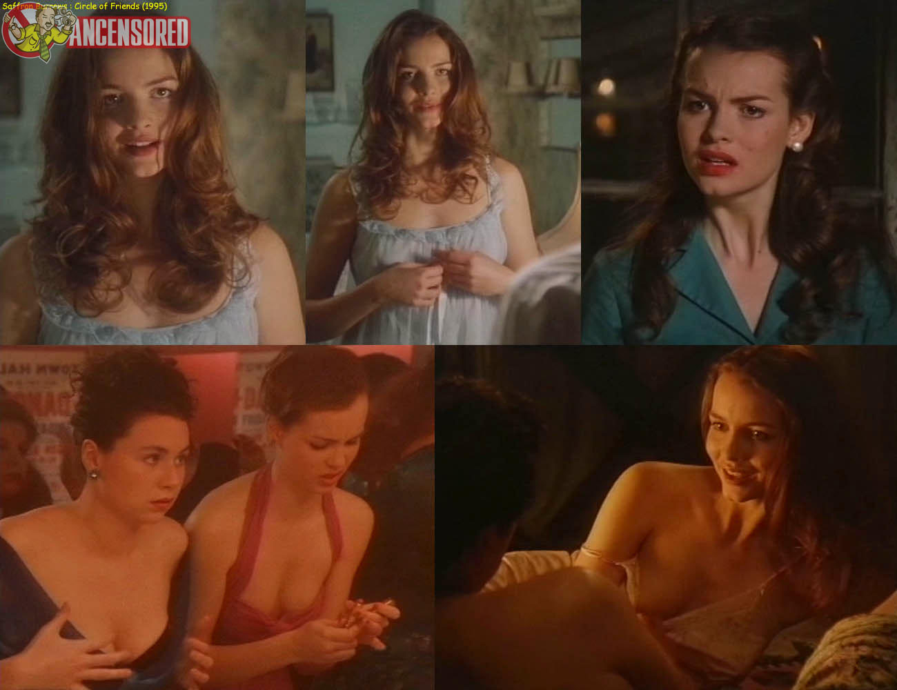 Saffron Burrows Naked