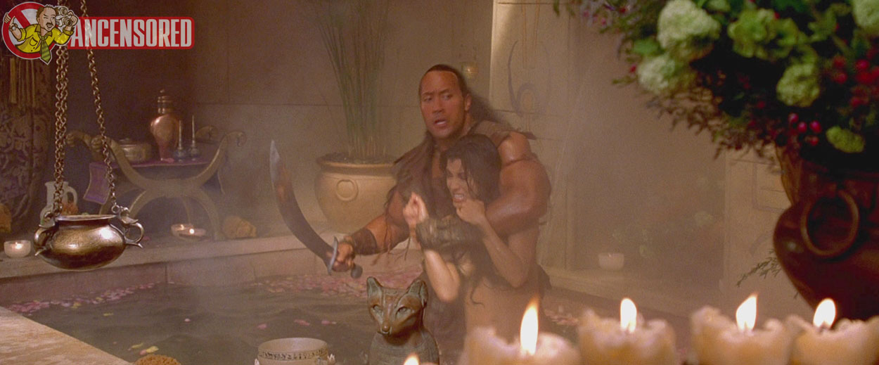 Naked Kelly Hu In The Scorpion King 