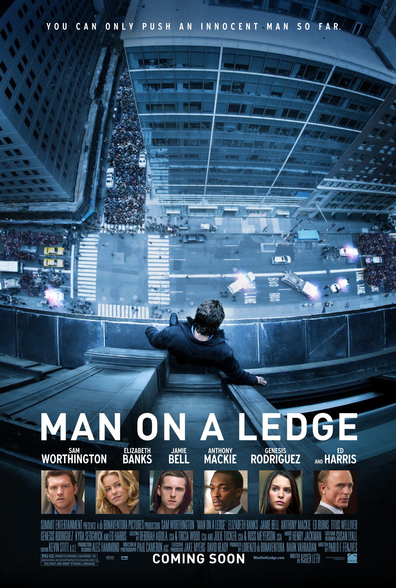 Man on a Ledge movie nude scenes