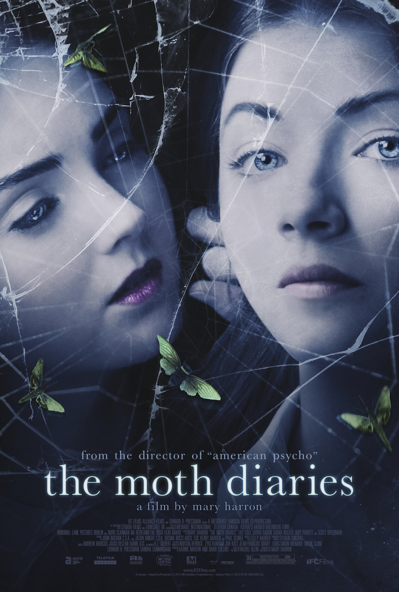 The Moth Diaries 2011 movie nude scenes